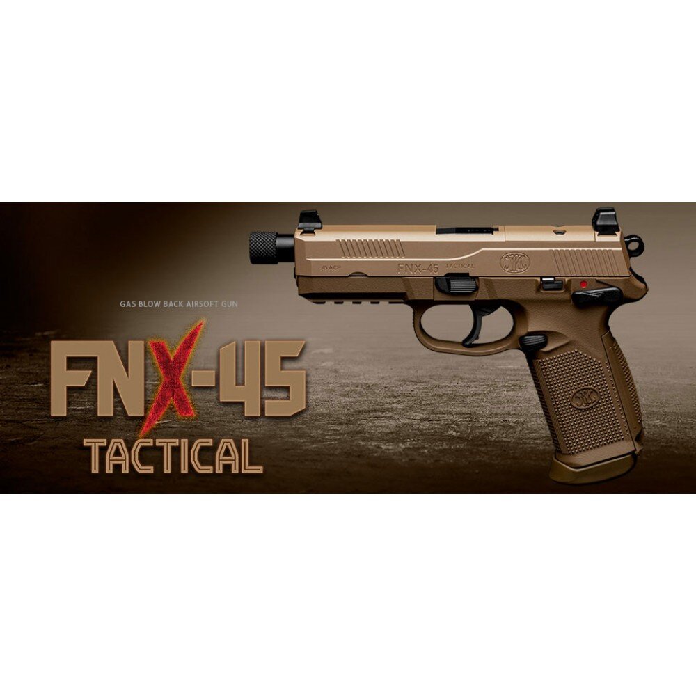 FNX-45 TACTICAL GBB - FDE - 4952839142917